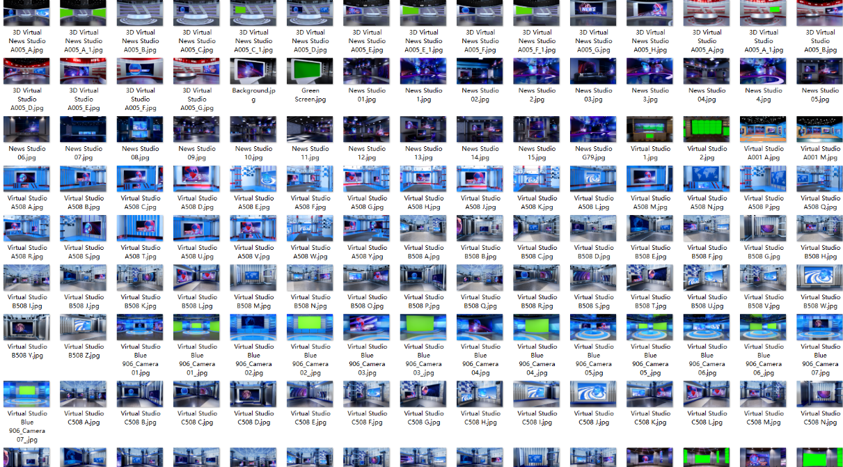 虚拟演播厅绿幕素材下载，虚拟演播厅绿幕素材下载，绿幕虚拟背景达伟资源网-素材资源-软件工具-各种资源分享达伟资源网